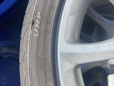Mazda set of 4 tires and wheels