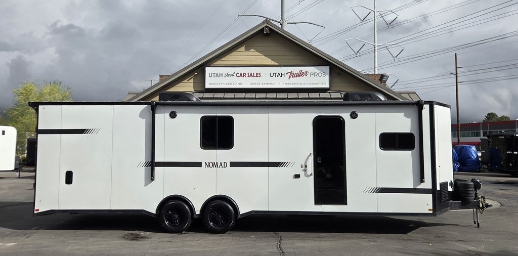 Nomad 8.5x30 30QB 14K Toy Hauler Travel Trailer Stealth 2026