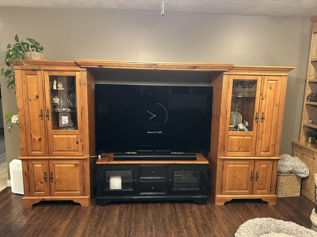 Three Piece Entertainment Center