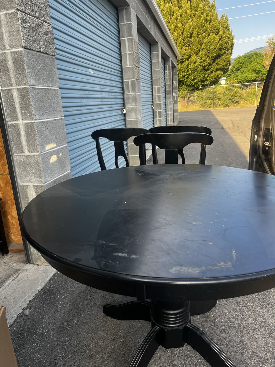 Dinning set black