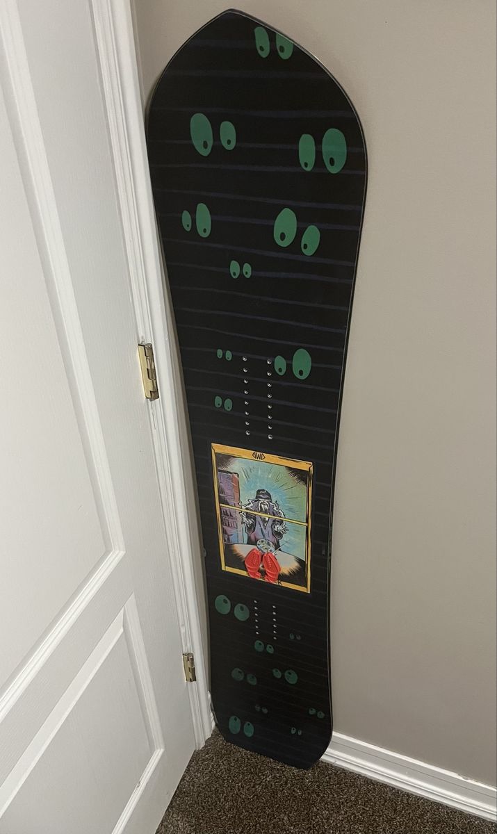 Dinosaurs Will Die DWD Wizard Stick Snowboard - 156 Wide - Brand New