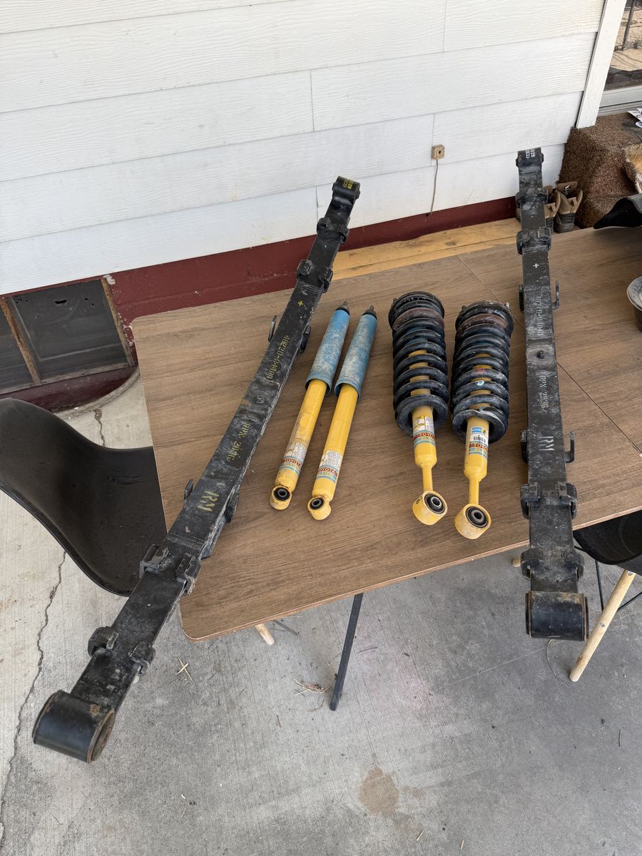 16-23 Toyota Tacoma TRD Off Road Suspension Take-offs (Coilovers, Leaf Springs, Rear Shocks)