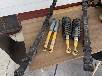 16-23 Toyota Tacoma TRD Off Road Suspension Take-offs (Coilovers, Leaf Springs, Rear Shocks)