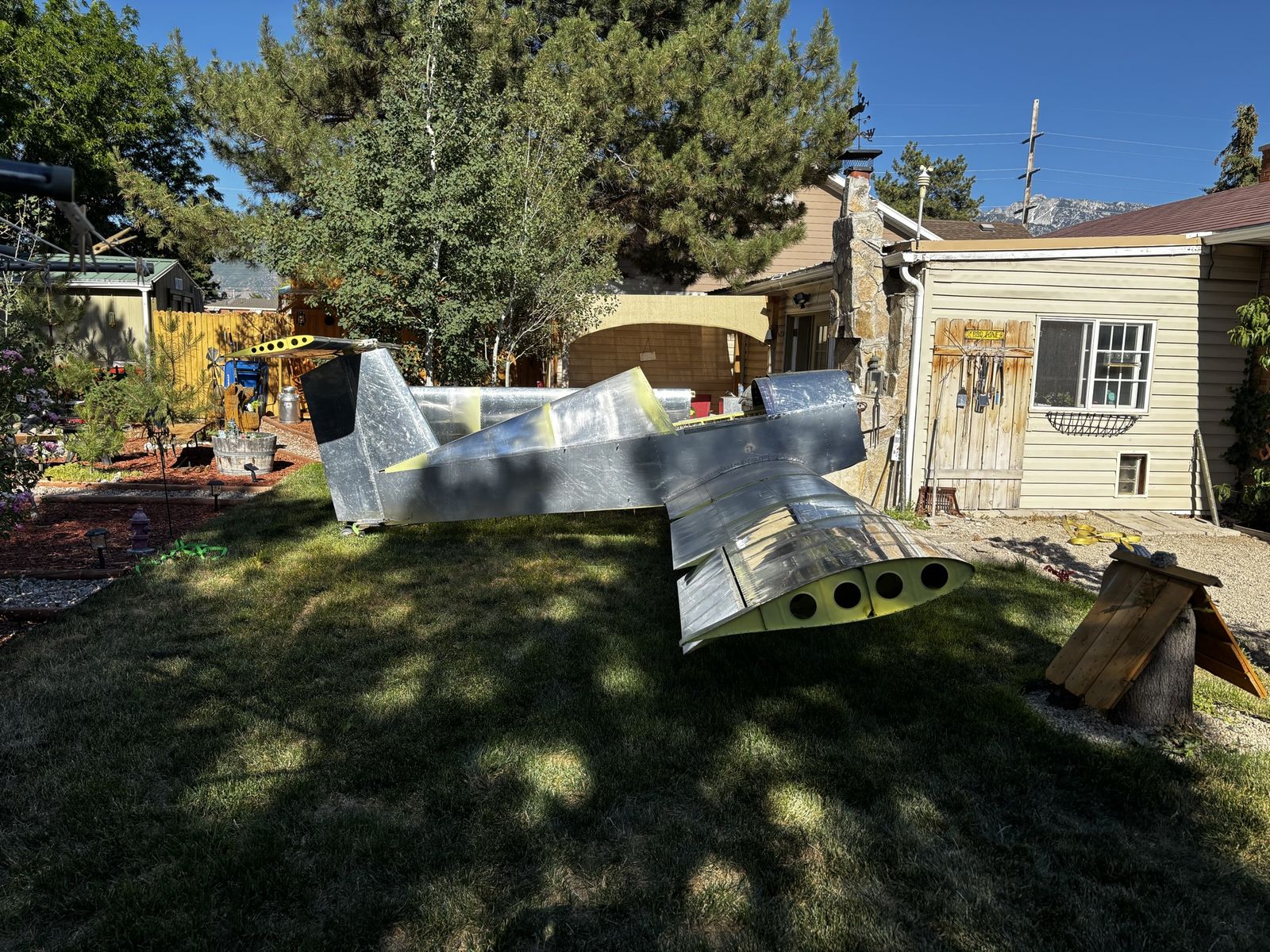 PL-4A Experimental Aircraft Project - Fuselage & Wing Sections - Ready for Custom Build