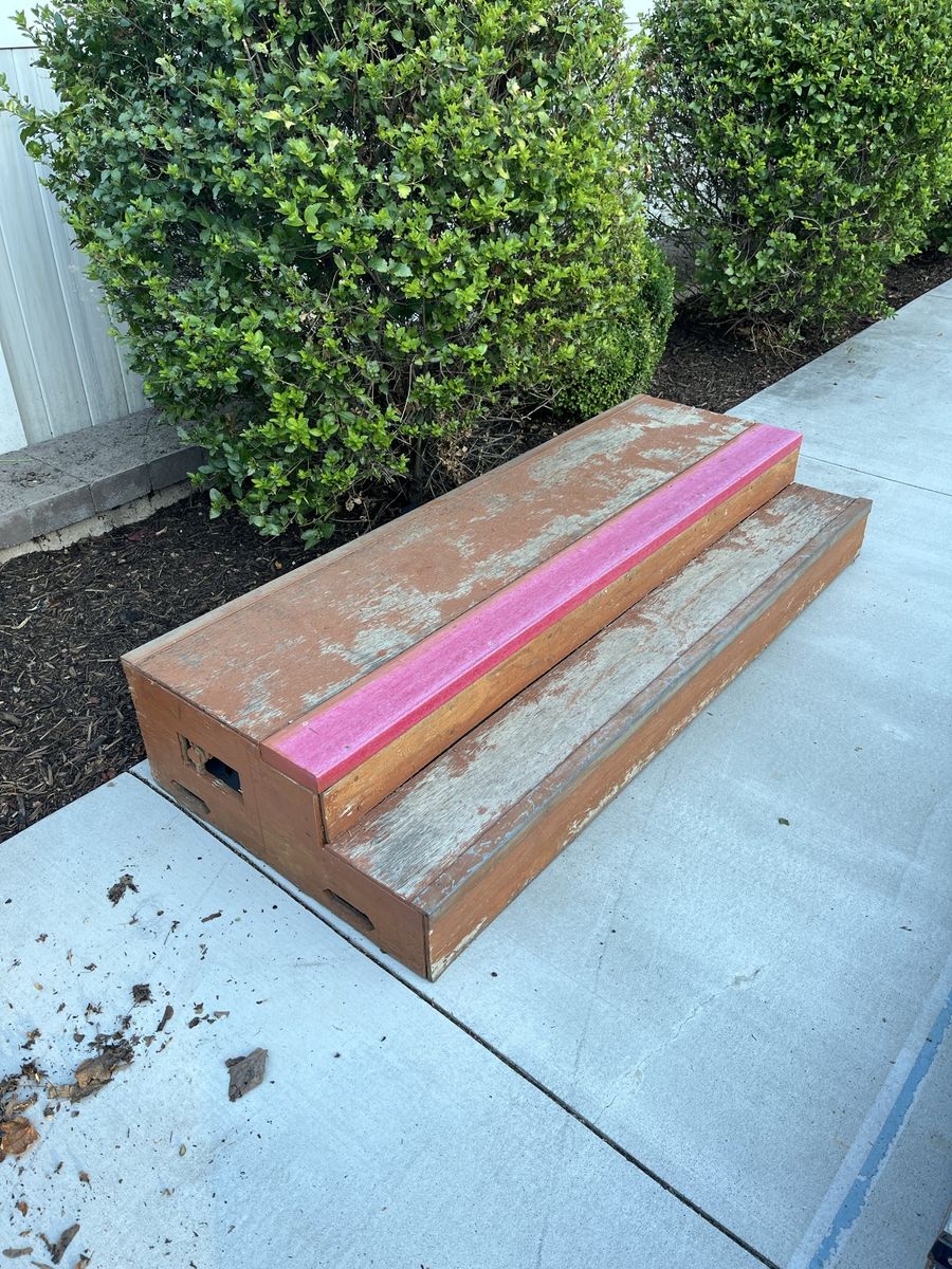 OC Ramps Ramp DOUBLE STEP SKATE LEDGE Custom Wooden Skateboard Manny Pad Grind Coping & Butter Ledge Manual Pad 