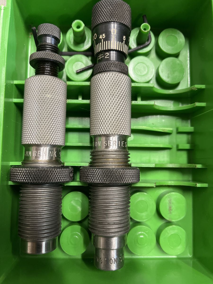 6mm Rem Die Sets. 6 Sets.