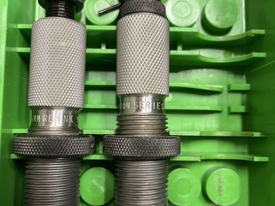 6mm Rem Die Sets. 6 Sets.