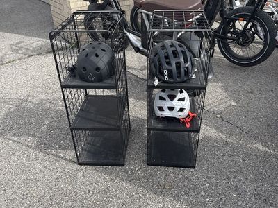 Pottery Barn Metal Shelving