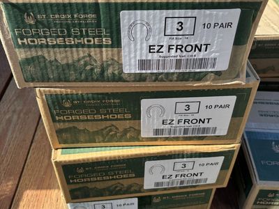 Ez Horse Shoes size 3