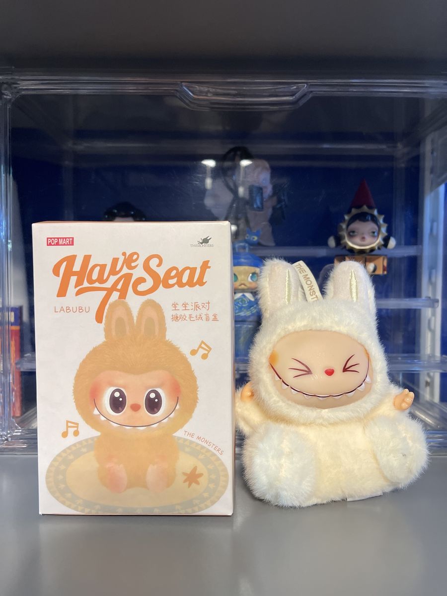 POP MART Labubu "Have A Seat" The Monsters Plush Blind Box Figure