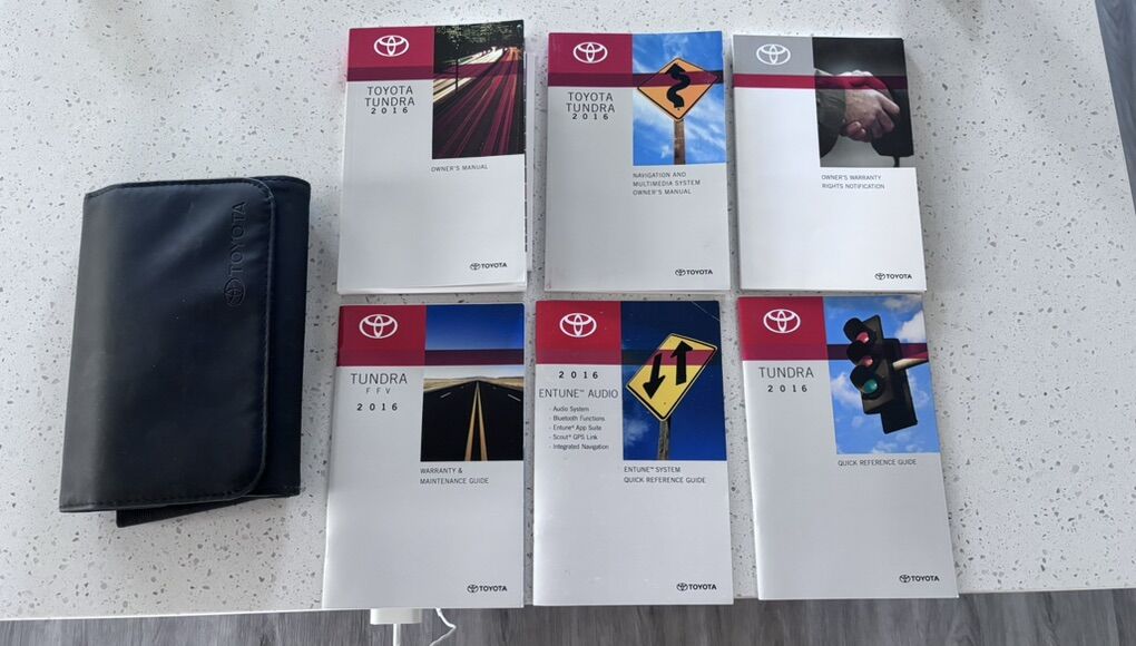 2016 Toyota Tundra Owners Manual