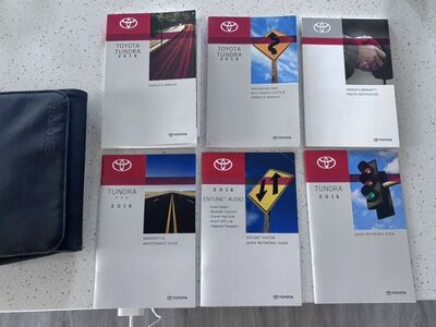 2016 Toyota Tundra Owners Manual