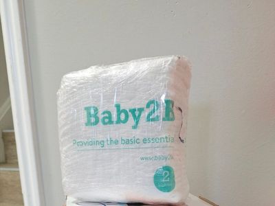 Baby2b Size 2 Diapers - 25 Count Pack, New/Unopened Baby Essentials