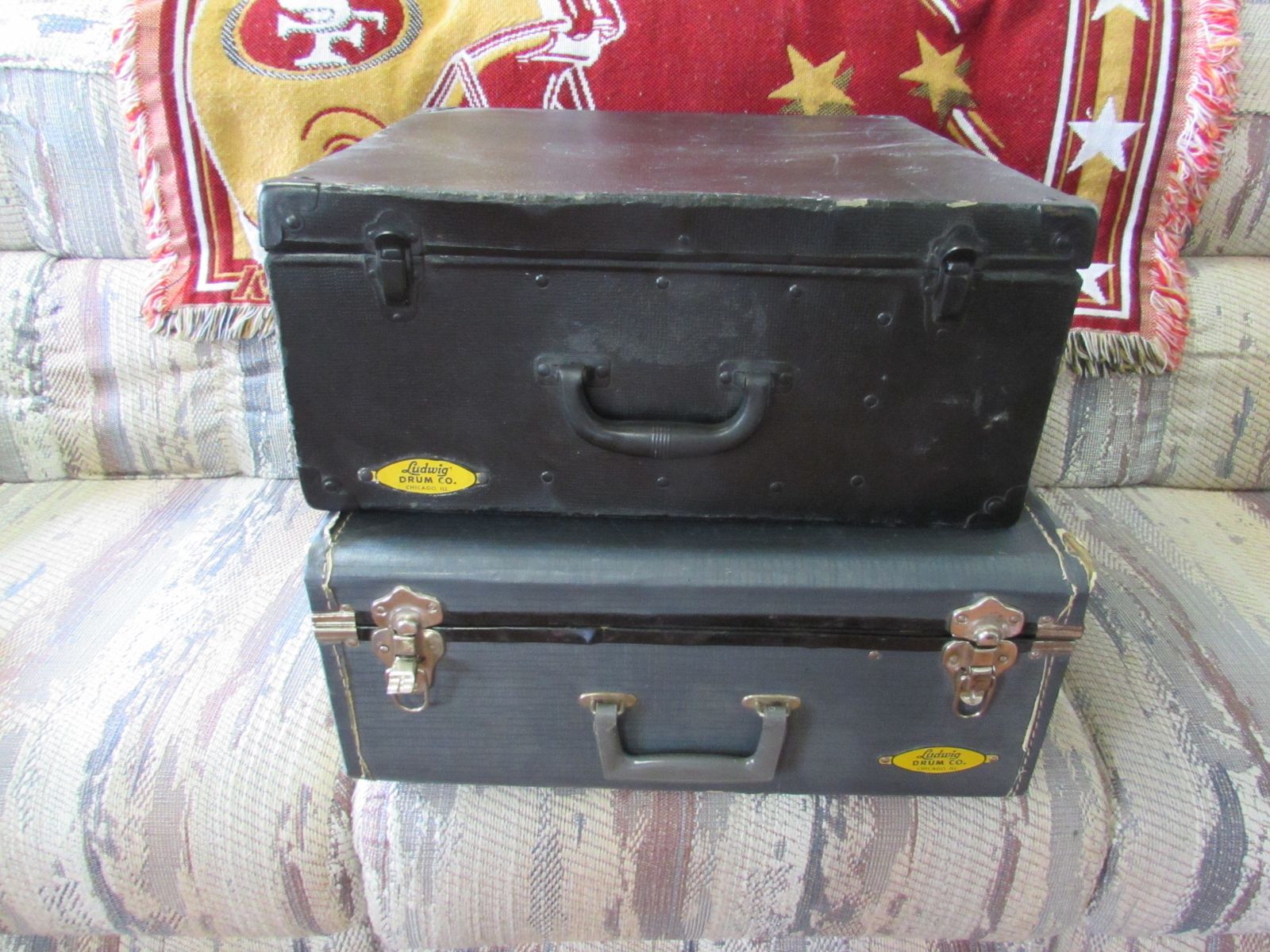 LUDWIG VINTAGE SNARE CASES