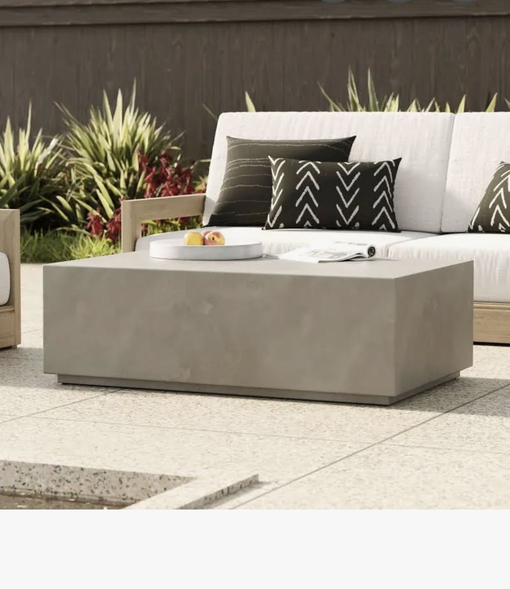 Concrete Coffee Table