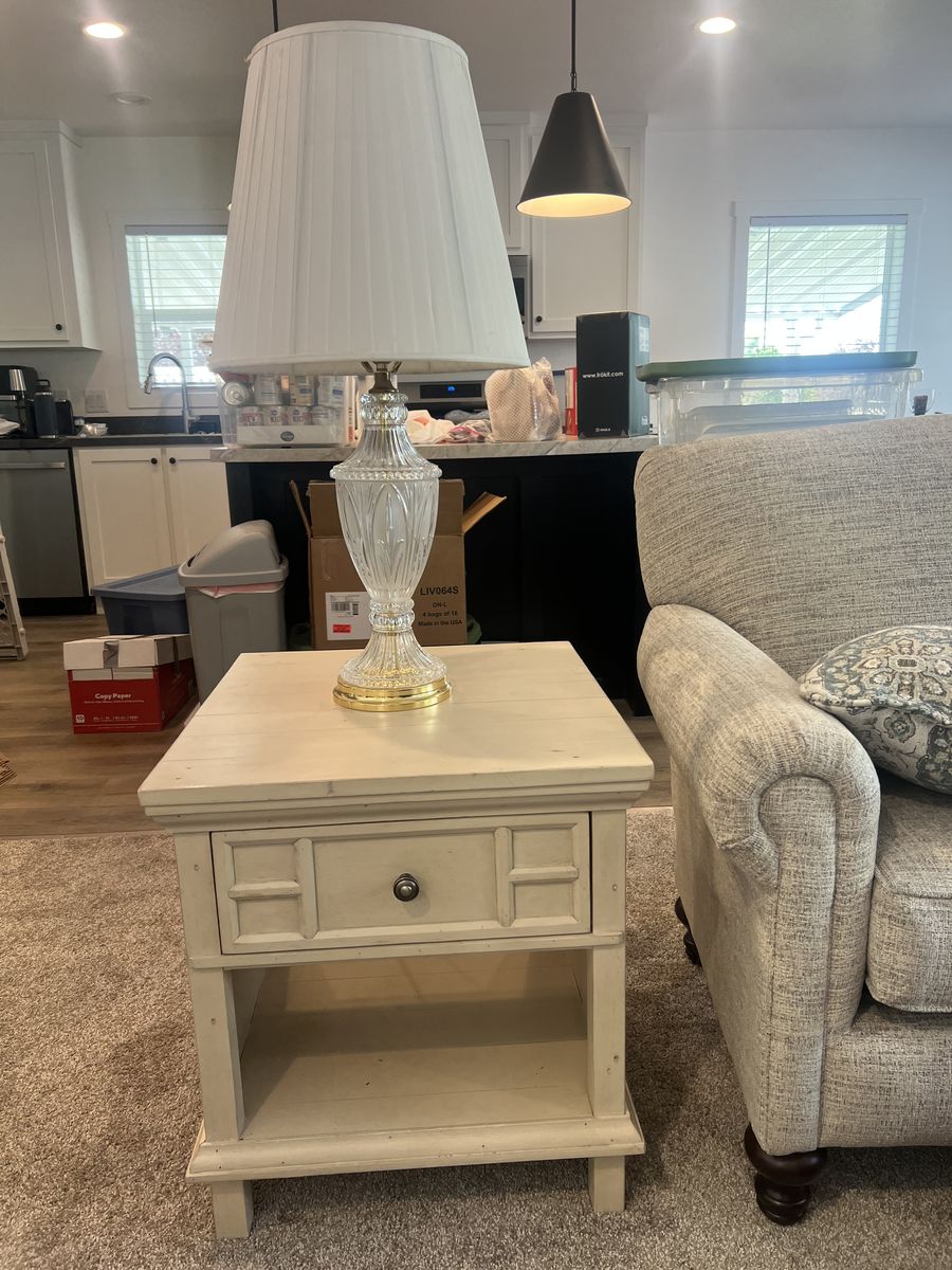 Lamp Tables with Lamps