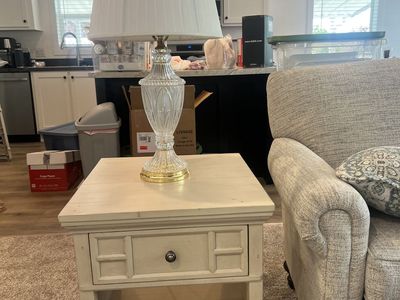 Lamp Tables with Lamps