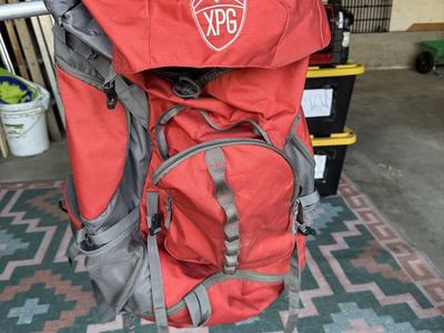 New! XPG Mountaineering Backpack Backpacking