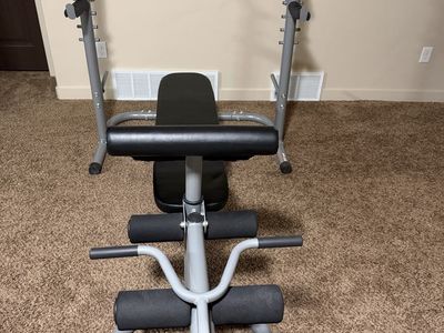 weight bench squat rack weight plate barbell dumbbell storage rack