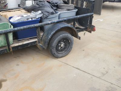 5 x 8 big tex trailer in great shape