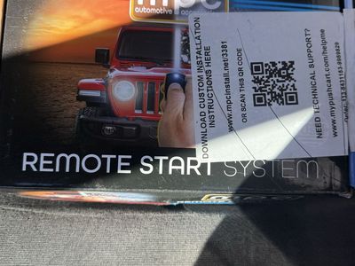 MPC Automotive Remote Start System for gmc and Chevy - New in Box with 1-Way Transmitters