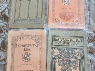 Vintage Improvement Era Magazines Lot - LDS Priesthood Quorums 1918-1926