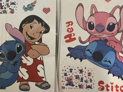 Jumbo Wall Stickers Disney Lilo & Stitch & Angel