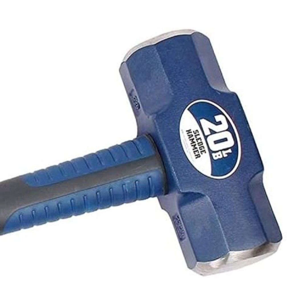Brand New Heavy Duty 20lb Fiberglass Handle Sledgehammer