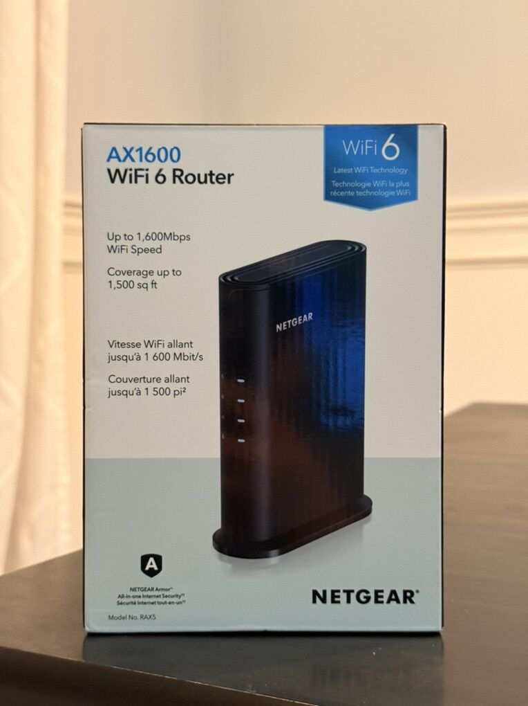 Netgear AX1600 Wifi 6 Router