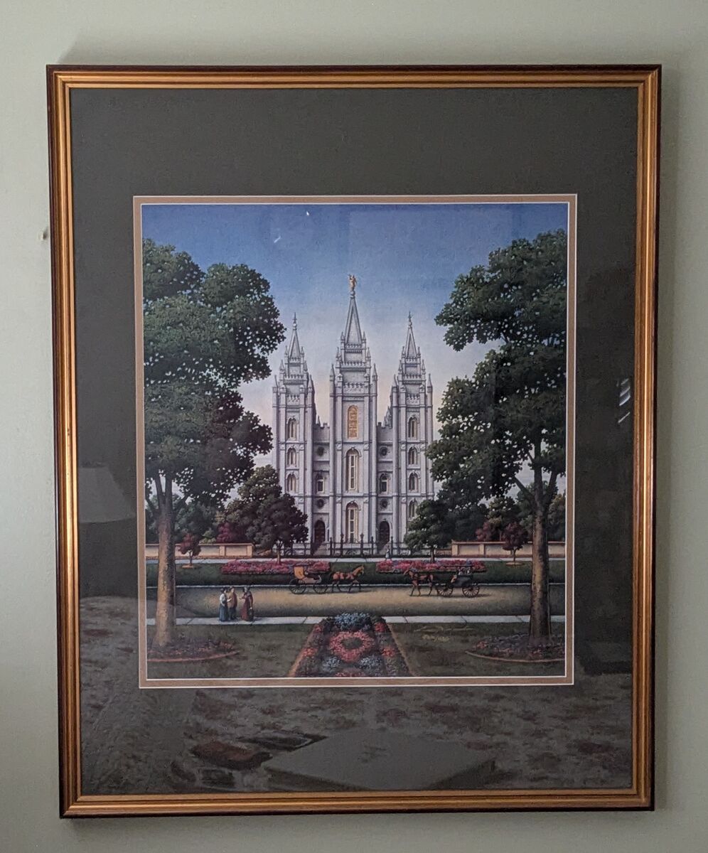 Salt Lake Temple print - Eric Dowdle