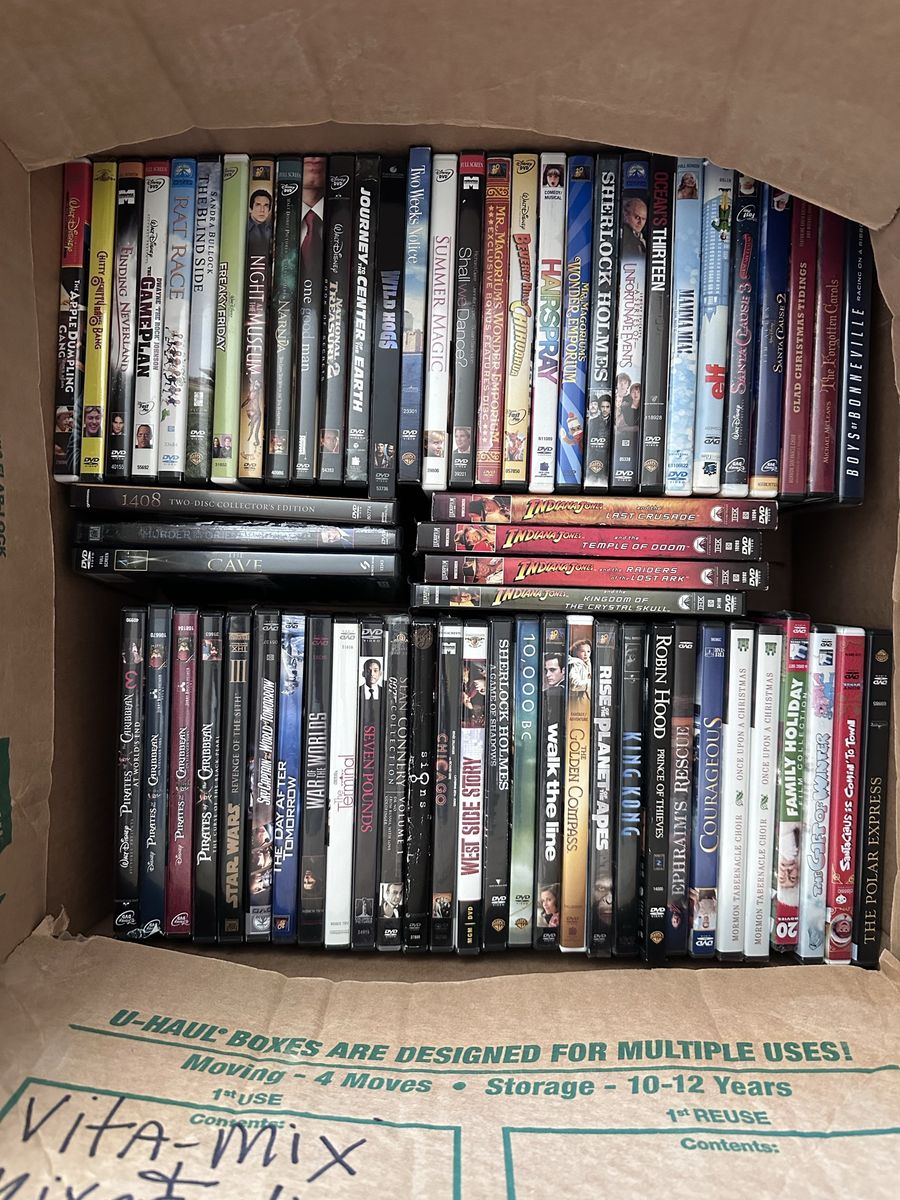 Large Lot of Used DVDs - Various Genres, Action, Drama, Musicals, and More - Mixed Collection