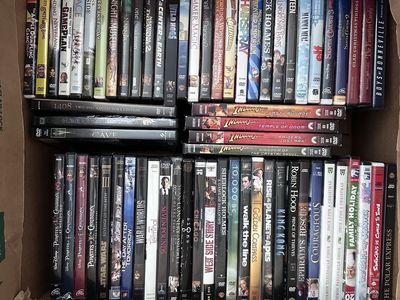 Large Lot of Used DVDs - Various Genres, Action, Drama, Musicals, and More - Mixed Collection