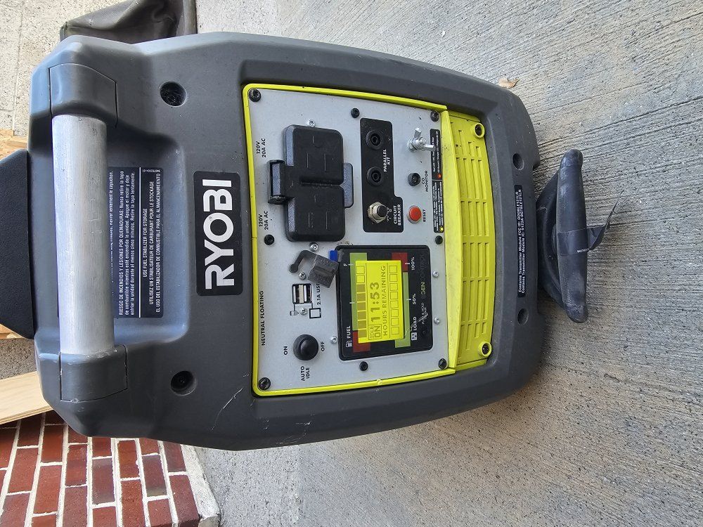 Ryobi generator