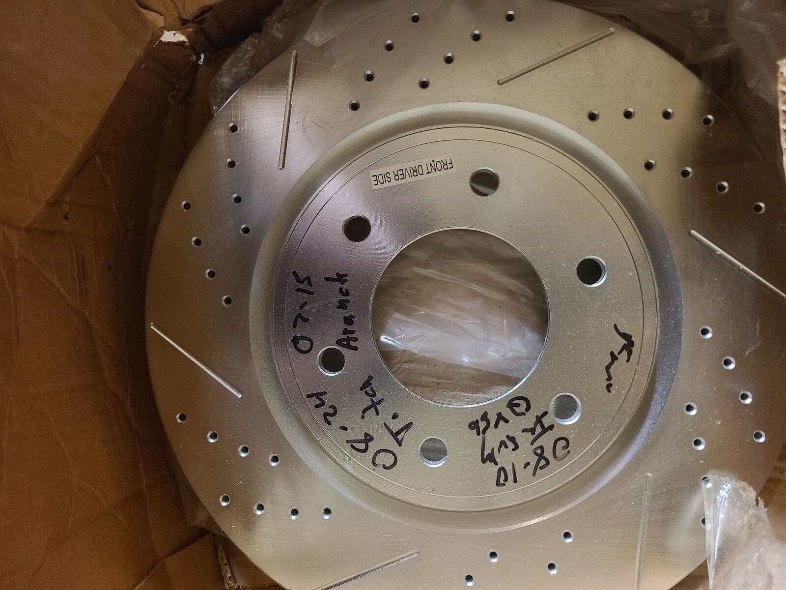 New 07-13 BMW 335 rotors