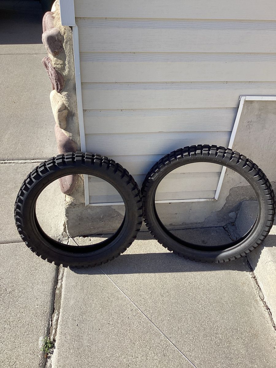 Continental twihduro 120/90/18 90/90/21 street legal
