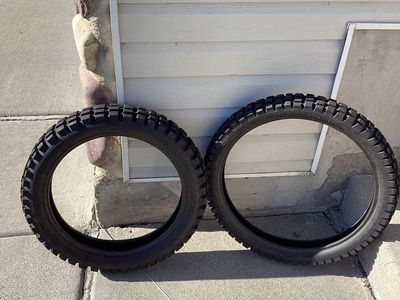 Continental twihduro 120/90/18 90/90/21 street legal