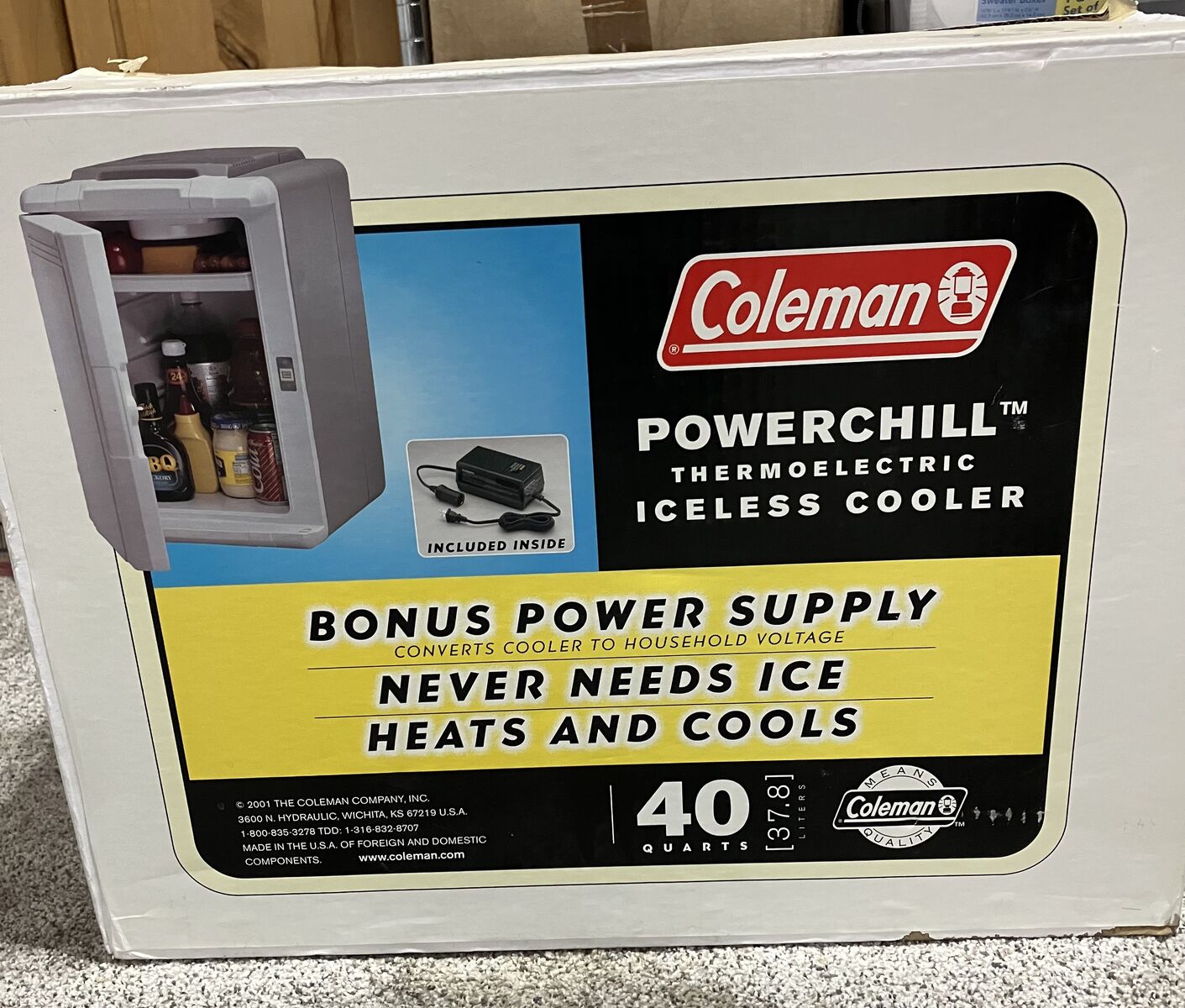 Coleman Powerchill Iceless Cooler