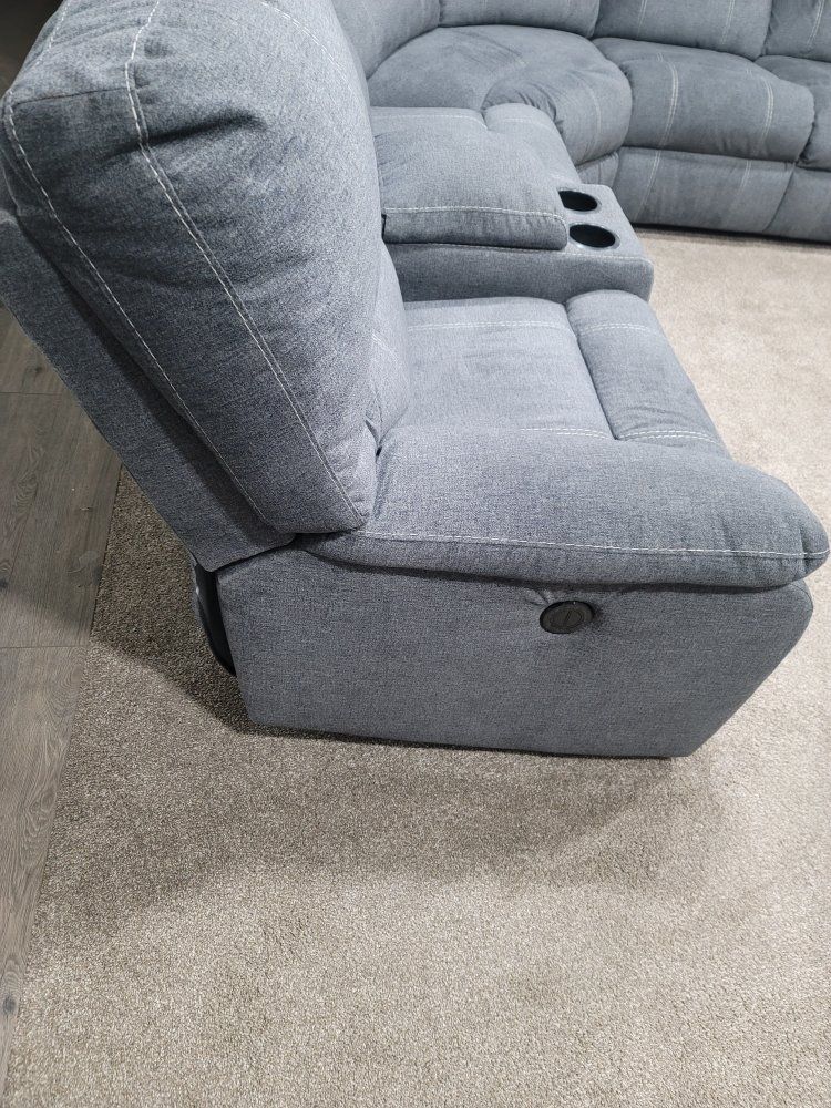 charol grey sectional