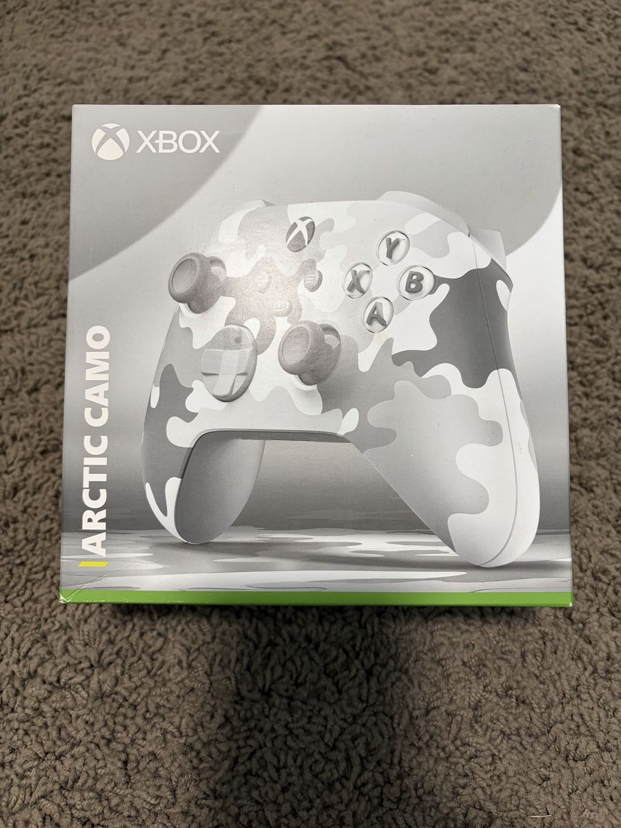 Xbox One X/S Wireless Controller - Arctic Camo Special Edition - No stick drift