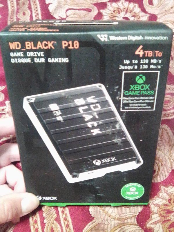 NIB 4TB Xbox Game Drive