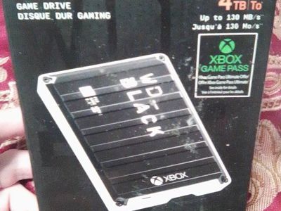 NIB 4TB Xbox Game Drive