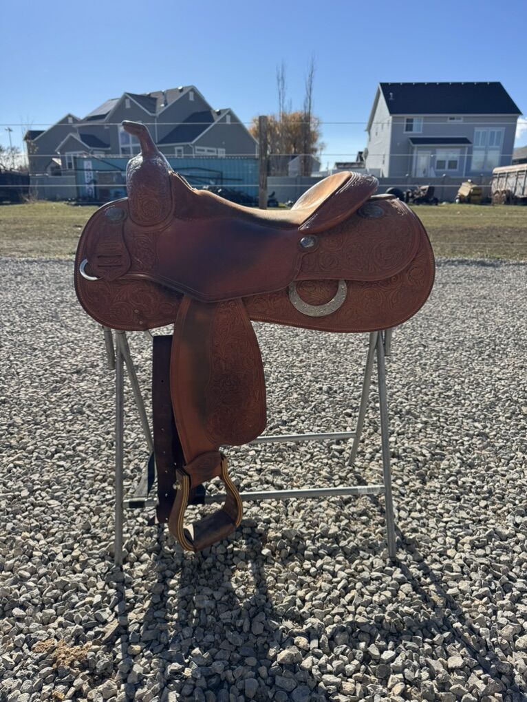 Kyle Tack Custom Reining Saddle