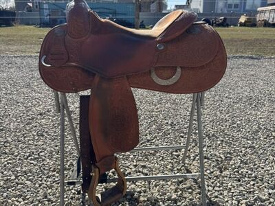 Kyle Tack Custom Reining Saddle