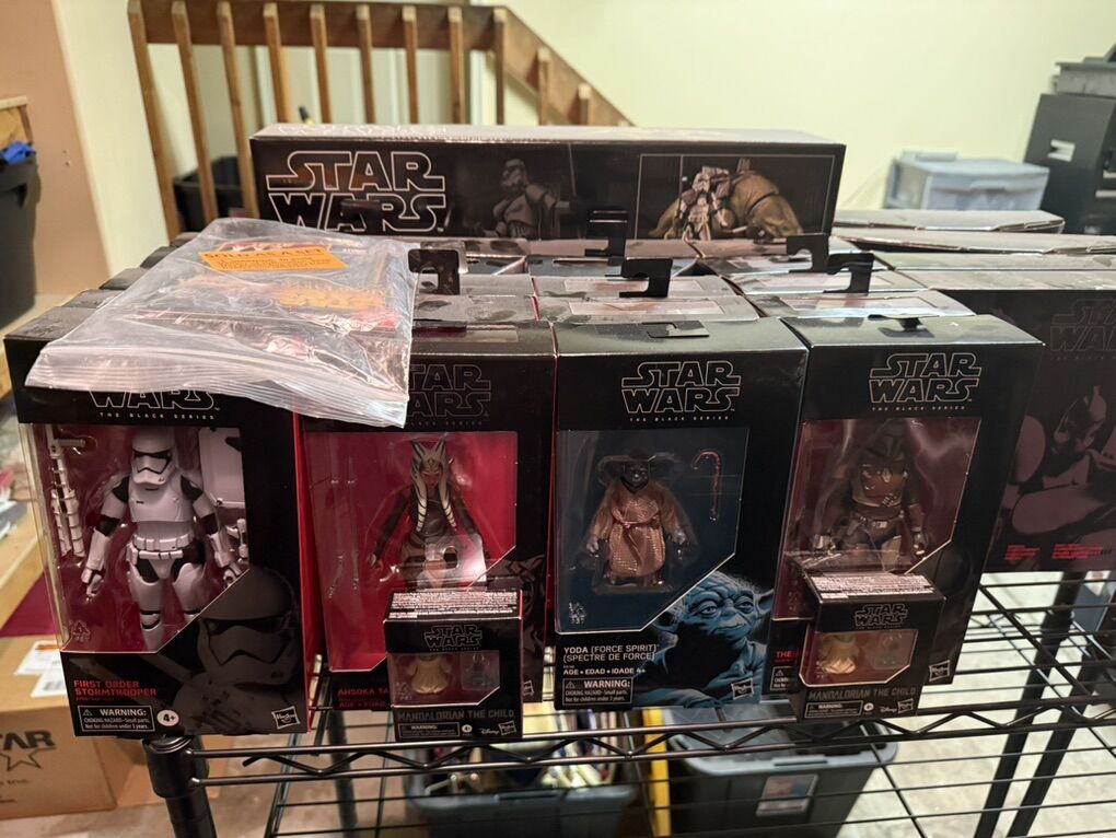 Star Wars Black Series Huge Lot Sale