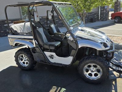 Yamaha UTV Side-by-Side Utility Vehicle with Snow Plow