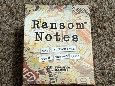 Ransom Notes Game