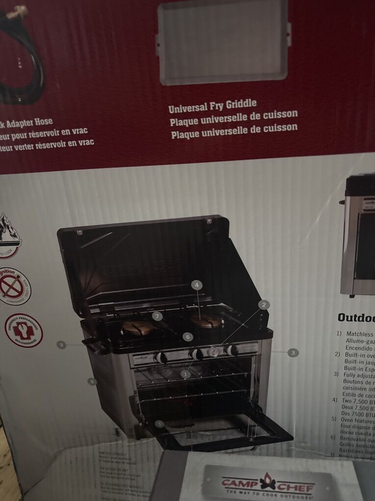 New Campchef Propane Oven/stove
