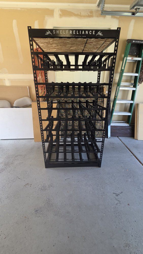 shelf reliance thrive can food storage  rotation organizer shelf rack shelve