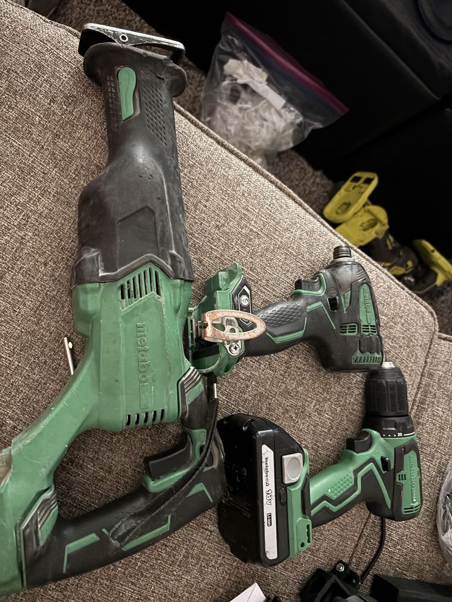 Metabo Tools Combo Set With Battery