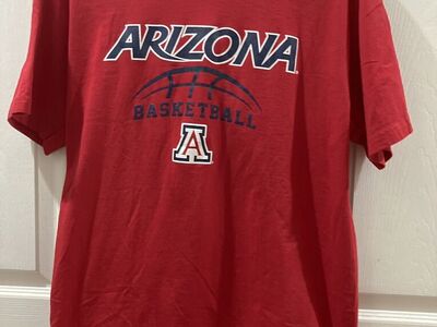Red University of Arizona Basketball T-Shirt